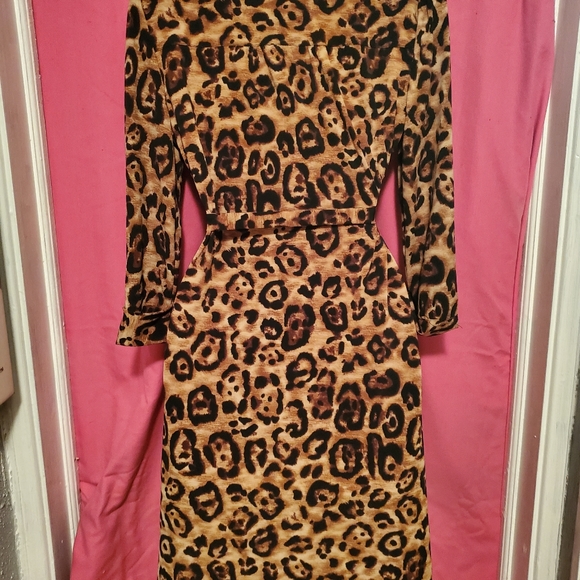 INC Leopard Dress - Picture 3 of 5
